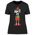 thumbnail image 1 of April Elf Women's T-shirt, 1 of 2
