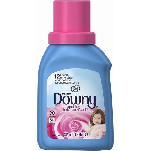 April Fresh Liquid Fabric Conditioner (Fabric Softener), 12 Loads 10 fl oz