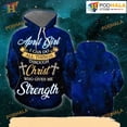 thumbnail image 1 of April Girl I Can Do All Things Through Christ Who Give Me Strength All Over Print 3D Hoodi, 1 of 5