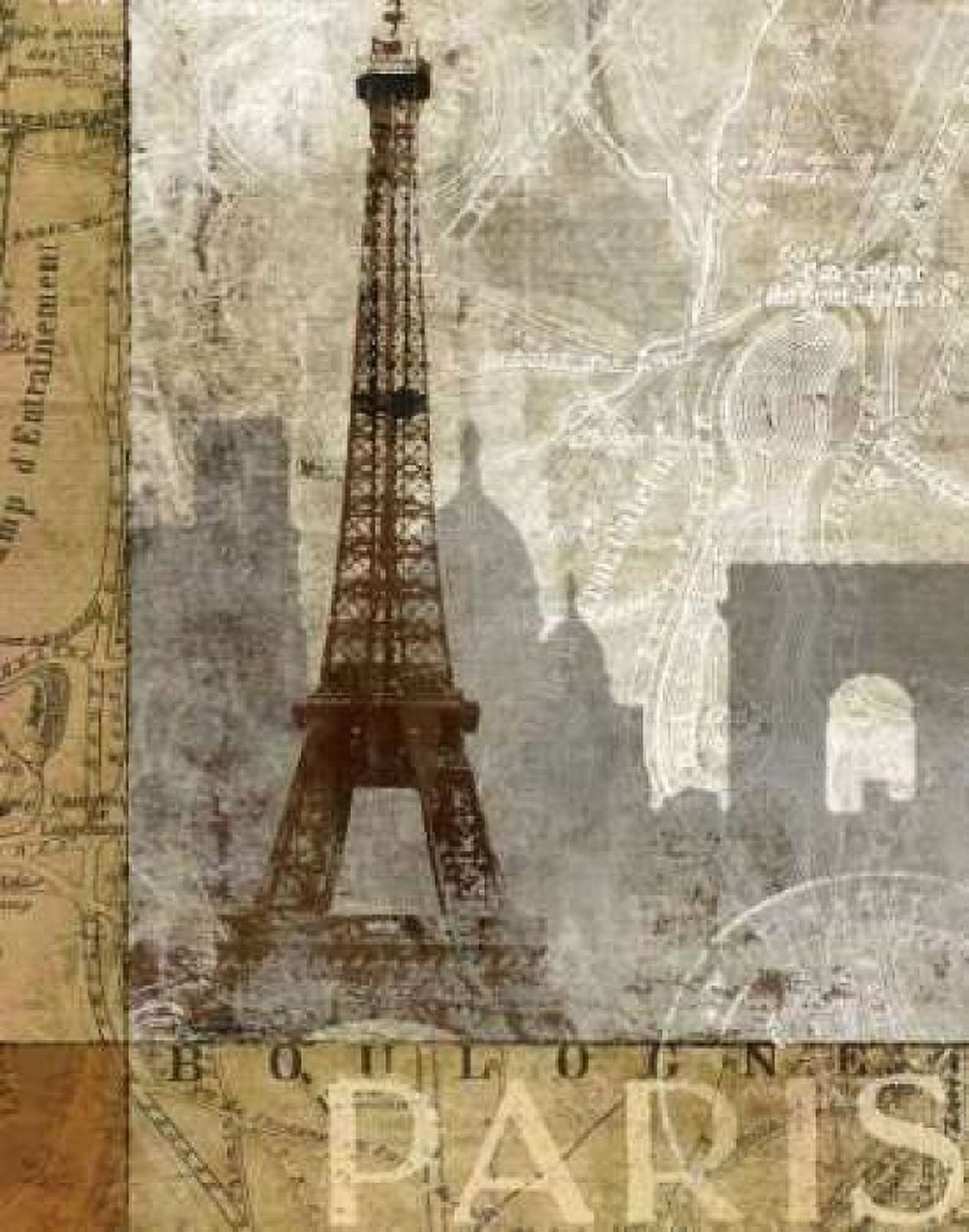 April In Paris Canvas Art - Keith Mallett (22 x 28)