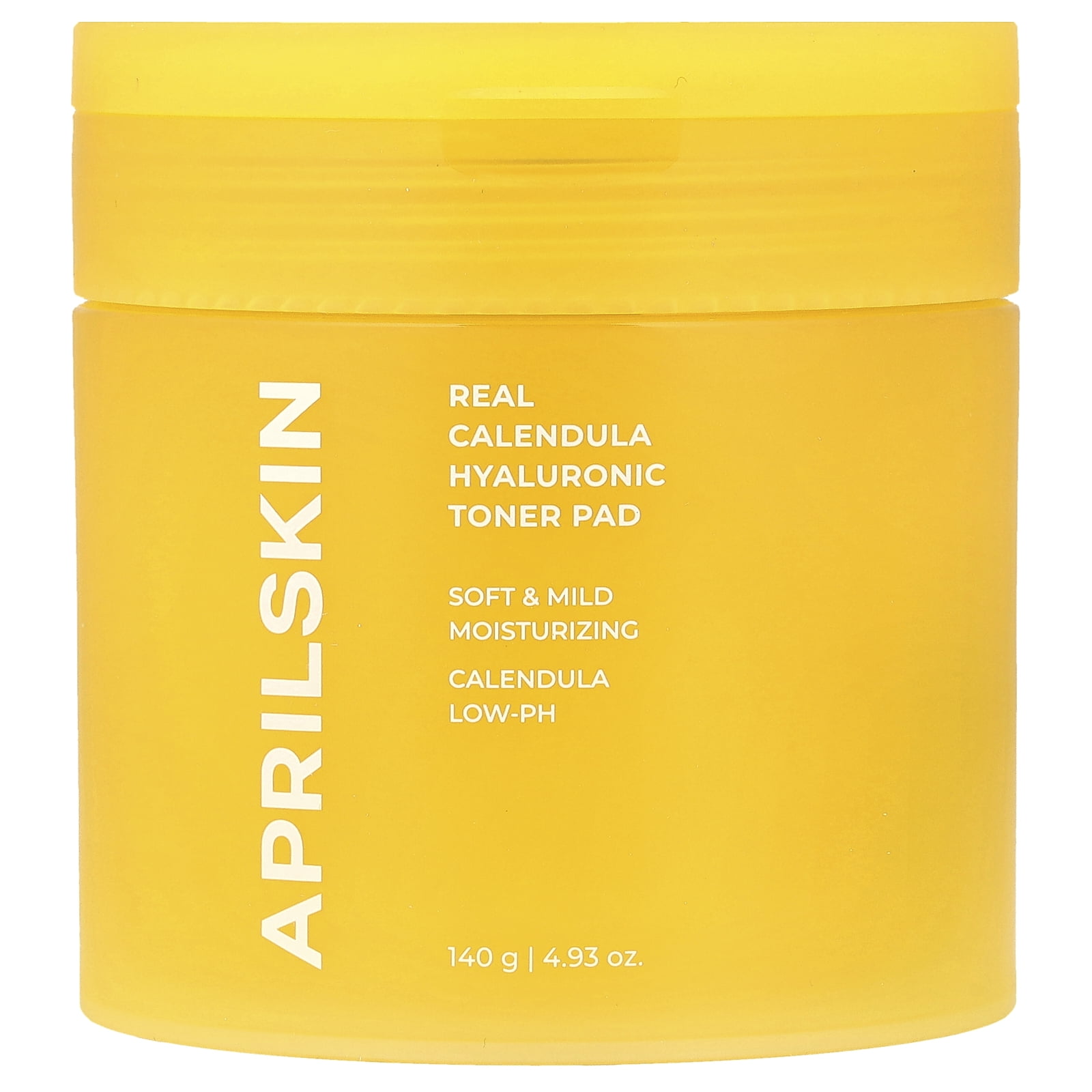 April Skin Real Calendula Hyaluronic Toner Pad, 4.93 oz (140 g)