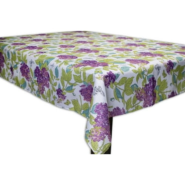 April in Paris 100% Polyester Tablecloth 60"X84"