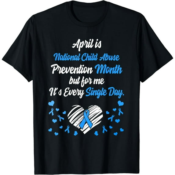 April is National Child Abuse Prevention Month Awareness T-Shirt