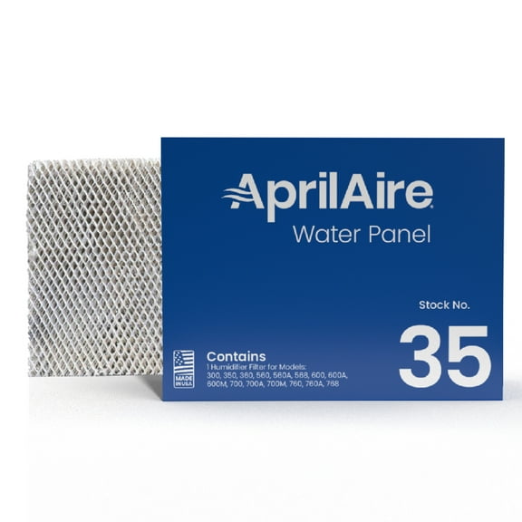 AprilAire 35 Replacement Water Panel for AprilAire Whole-House Humidifier Models 350, 360, 560, 560A, 568, 600, 600A, 600M, 700, 700A, 700M, 760, 760A, 768 (Pack of 4)