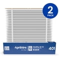 thumbnail image 1 of AprilAire 401 Replacement Furnace Filter for AprilAire 2400, Space-Gard 2400 Whole-House Air Purifiers - MERV 10, 16x25x6 Air Filter (Pack of 2), 1 of 12