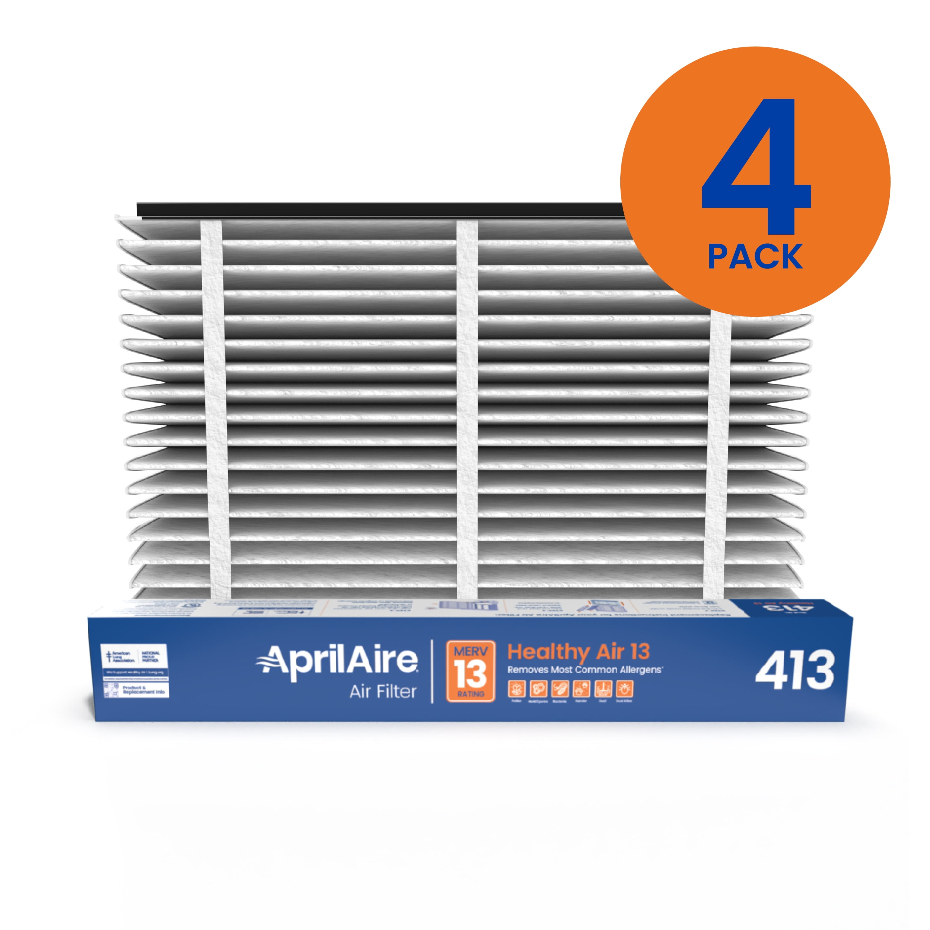 AprilAire Replacement Filter for AprilAire Whole-House Air Purifiers, 4 Count
