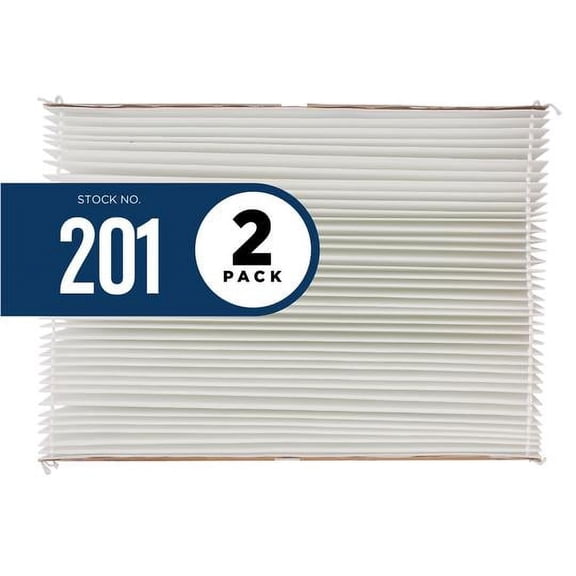 Aprilaire 201 (2-Pack)s - Air Filter For Air Purifier Models 2200, 2250, Space-Gard 2200