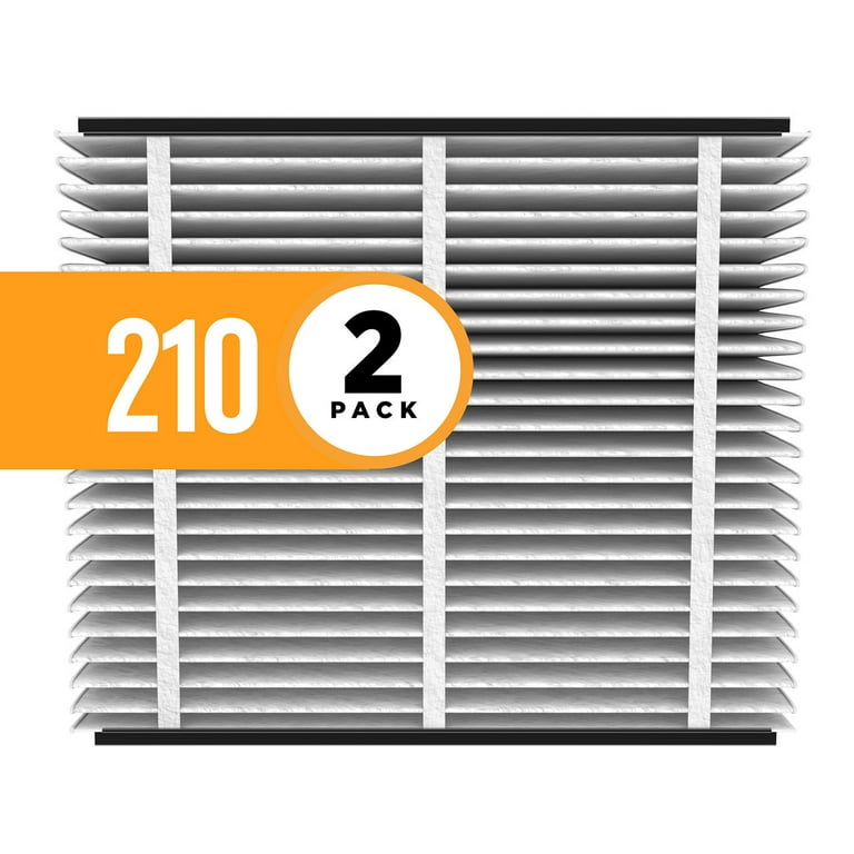 Aprilaire 210 2 Pack Clean Air Filter For Aprilaire Whole Home Air Purifiers MERV 11 For Dust