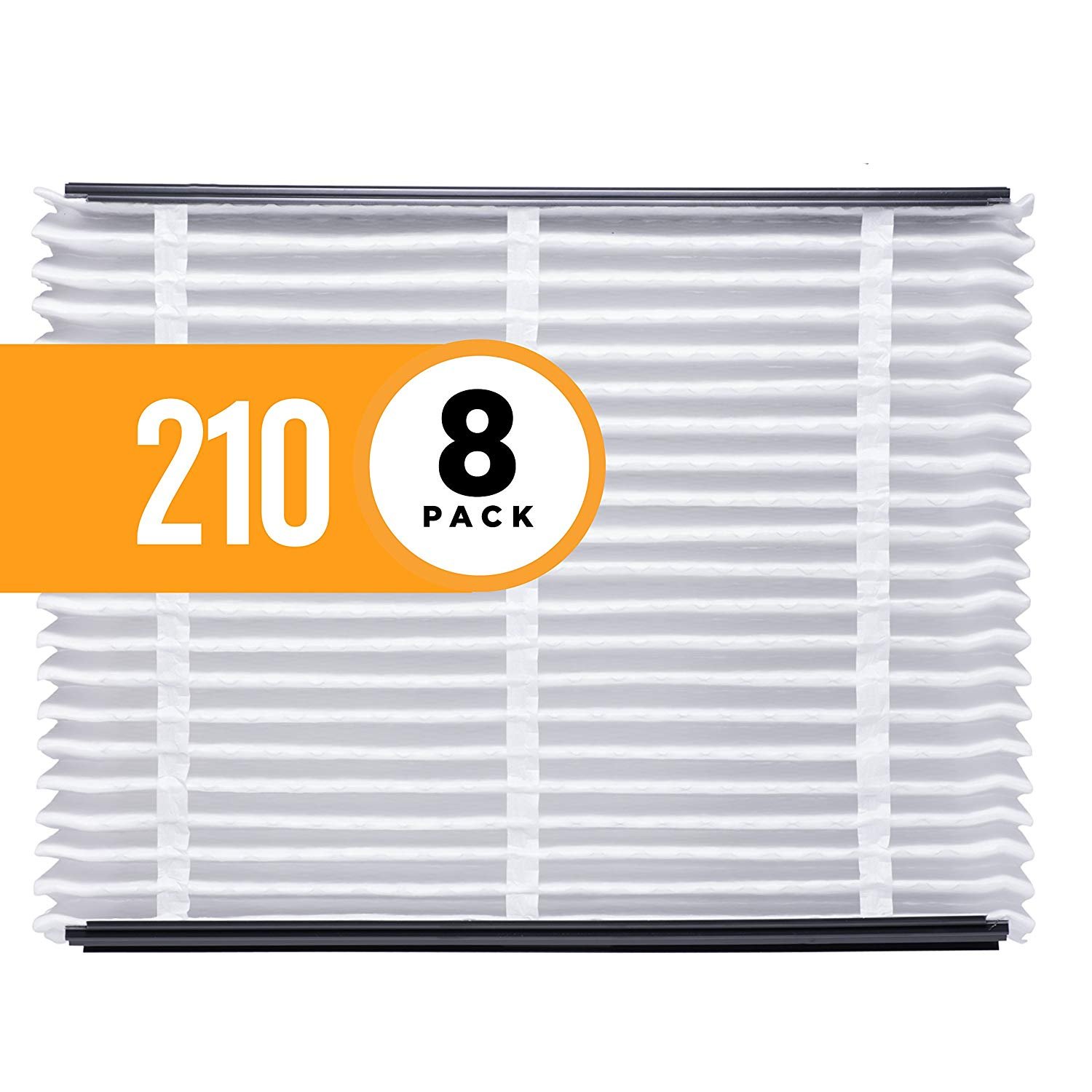 Aprilaire 210 Air Filter for Aprilaire Whole Home Air Purifiers, MERV 11 (Pack of 8) - image 1 of 9