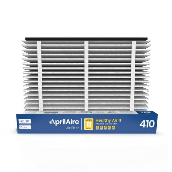 AprilAire 410 Replacement Filter for AprilAire Whole-House Air Purifiers - MERV 11 Clean Air Furnace Filter (Pack of 8)