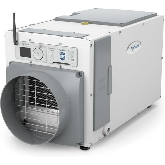 Aprilaire E100W - Wi-Fi Enabled Whole House Dehumidifier, 100 Pints