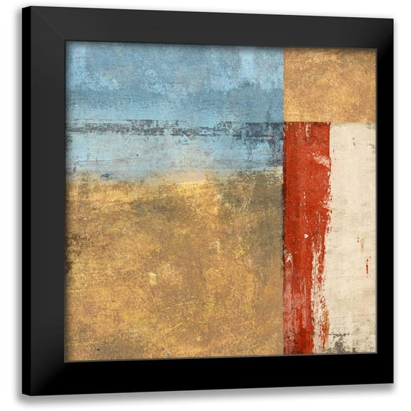 Aprile, Alessio 12x12 Black Modern Framed Museum Art Print Titled - Direction I