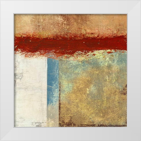 Aprile, Alessio 12x12 White Modern Wood Framed Museum Art Print Titled - Direction II