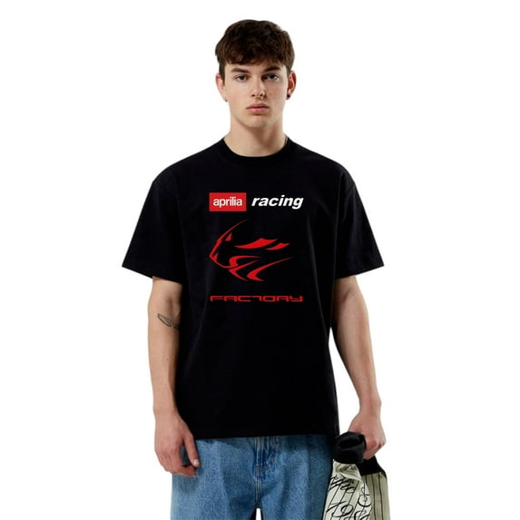 Aprilia Racing Motorcycle Factory Team Moto GP T-Shirt, for men & women, up to size 5XL