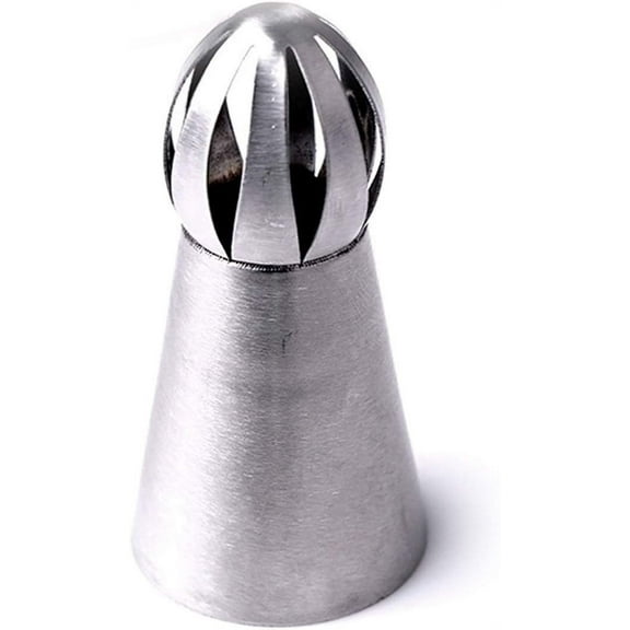 Aprince NEW Sphere Ball Tips Russian Icing Piping Nozzles Tips Pastry Cake Fondant Cupcake Buttercream DIY Baking Tool - 1pcs