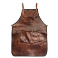 thumbnail image 1 of Apron, Apron Men Apron With Kitchen Bbq Barber Barista Men Women Waterproof With Kitchen Bbq Barber Barista Apron Eryue Leather Apron With Kitchen Bbq Barber Waterproof Pu Leather Wyan, 1 of 6