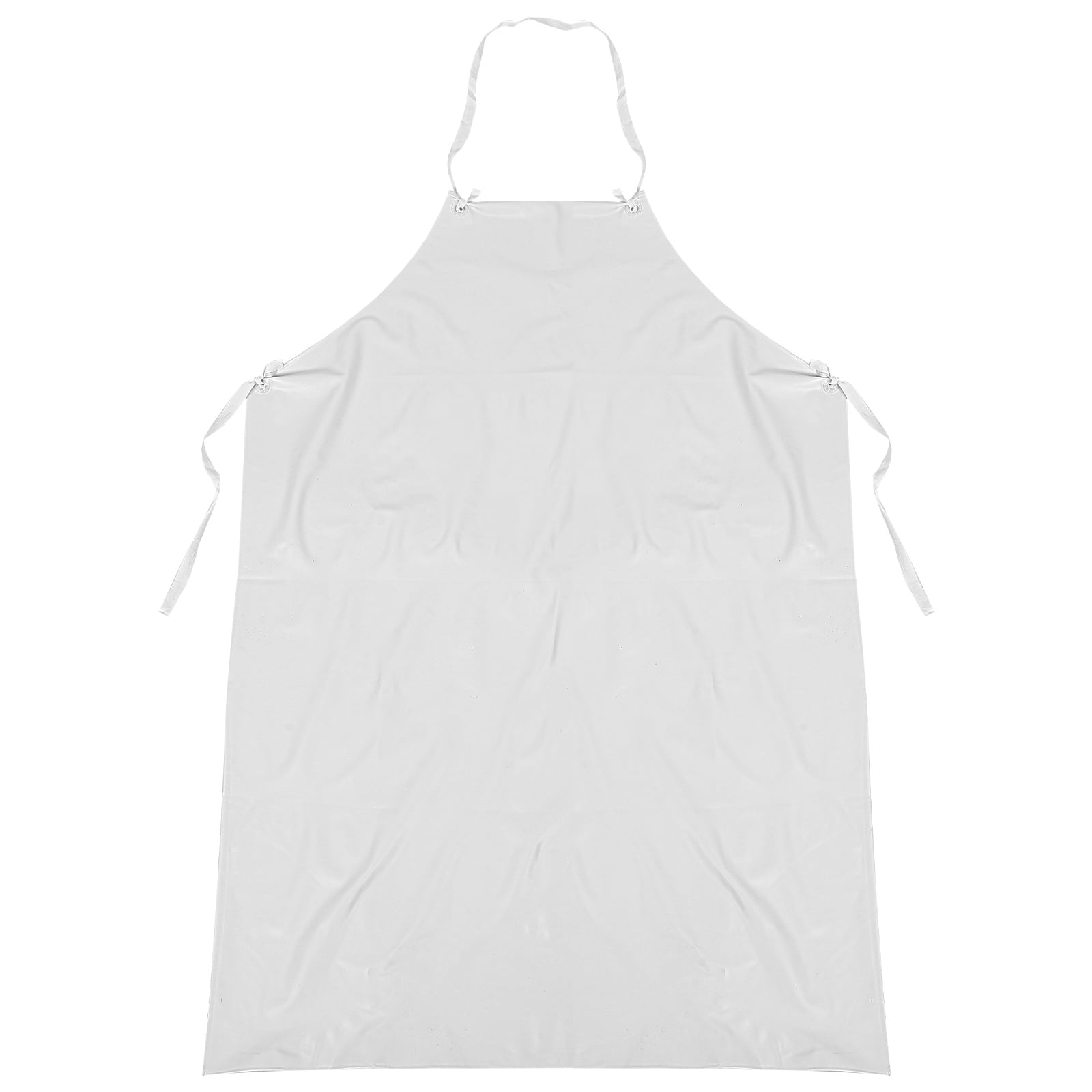 Apron Dishwashing White Aprons Cooking for Kitchen Dishwasher Waterproof Adjustable