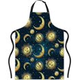 thumbnail image 1 of Apron, Gifts for Women Bib Apron with Adjustable Neck Waterproof, Suitable for Kitchen Cooking Gifts, 1 of 6