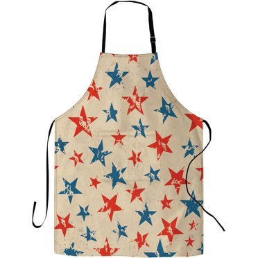Apron, Kitchen Apron with 2 Pockets, Apron for Cooking Waitress Bistro Baking