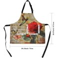 Apron, Large Soft Waterproof Oil Resistant Bib, Cooking Aprons Kitchen
