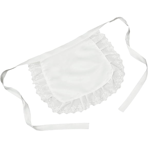 Apron Maid Cosplay Apron Girls Cosplay Waist Apron Half Apron Kitchen Ruffled Waist Apron Maid Cosplay Costume Apron