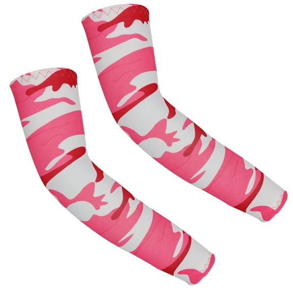 Apron Sleeve Children's Sleeve Elastic Sunscreen Arm Sleeve Suitable for Children Outdoor Sports Arm Sleeve Bright Colors 1 Pair Ice Sleeves for Children Clearance!