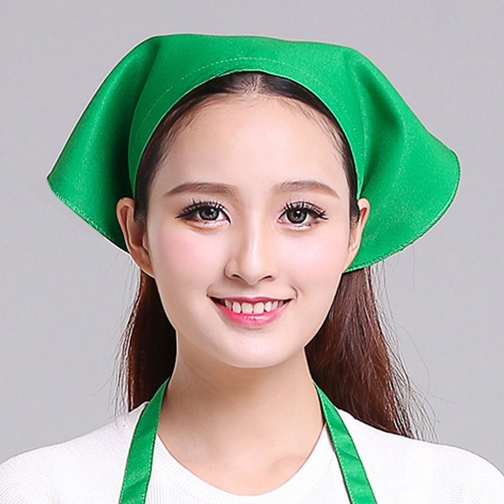 Apron Sleeve Waiter Men And Women Kitchen Work Turban Hat Kitchen Supplies