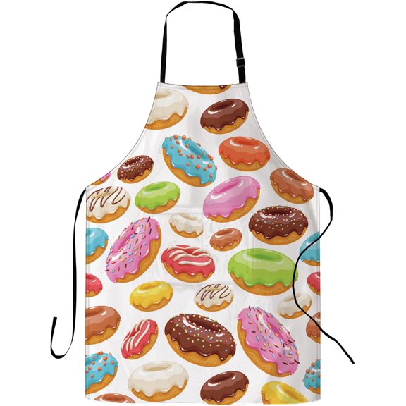 Apron, Stocking Stuffers Kitchen Apron with 2 Pockets, Apron for Cooking Waitress Bistro Baking