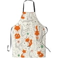 thumbnail image 1 of Apron, Stocking Stuffers Kitchen Apron with 2 Pockets, Apron for Cooking Waitress Bistro Baking, 1 of 6