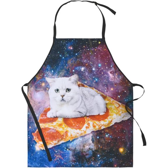 Apron for Women & Men - Funny Kitchen Apron for Cooking, Gardening, Grilling & BBQ - Gifts, Baking Gifts, Galaxy Space