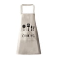 thumbnail image 1 of Aprons Dirt-proof Waterproof Aprons for Women with Extra Lage Pockets, Adjustable Cooking Aprons Suitable for Kitchen Gardening, Cooking Aprons for Women Man, 1 of 3