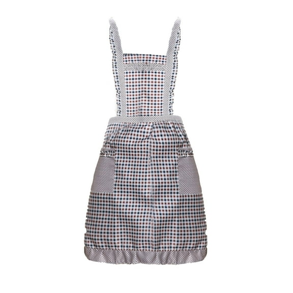 Aprons For Women With Pockets Kitchen Apron Cooking Apron Botrong Women Lady Restaurant Home Kitchen For Pocket Cooking Cotton Apron Bib Chef Aprons for Kitchen,Cooking,BBQ,Cleaning