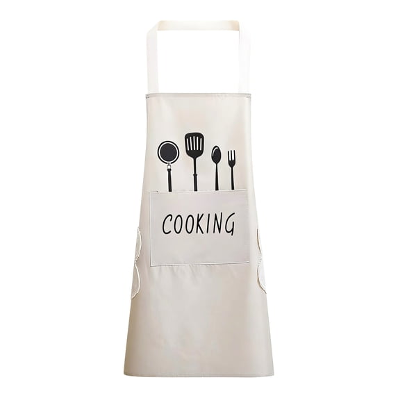 Aprons for Women with Pockets, Waterproof Apron Kitchen Cooking Aprons Work Apron for Cooking, Baking, Gardening