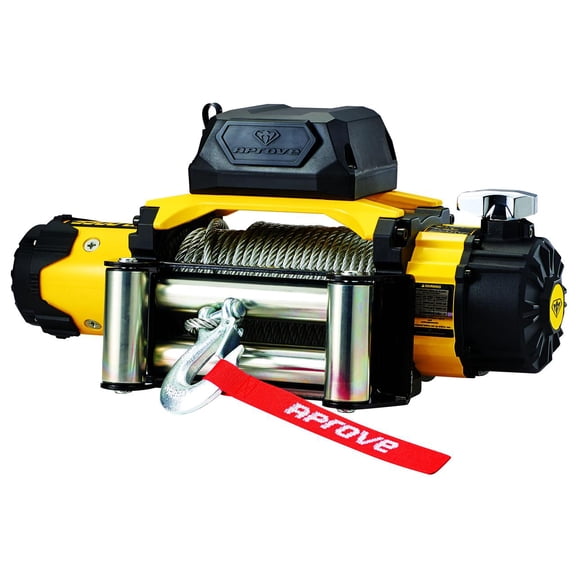 Aprove 9500 LB Dual Speed Winch with Steel Cable