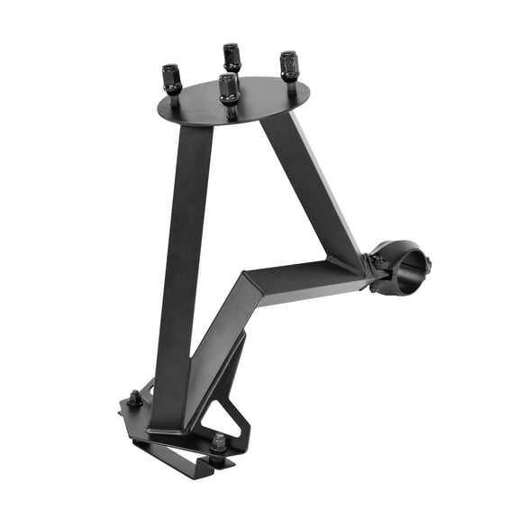 Aprove Precursor Bot-On Spare Tire Carrier for Can-Am Maverick X3 2-Seater and X3 Max 4-Seater - Black Square Steel Tubing - 4 Lug Nuts Included -Fit up to a 32" Tire