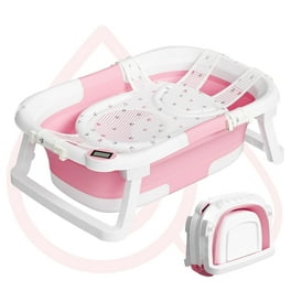 イリュン　PINK SUMMER BATH SET Summer Infant® Comfy Clean Deluxe Newborn to Toddler Tub