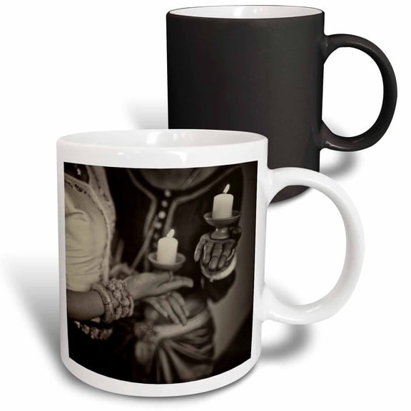 3drose, Apsara Dancer, Performing a Traditional Khmer Dance, 11oz Magic Transforming Mug
