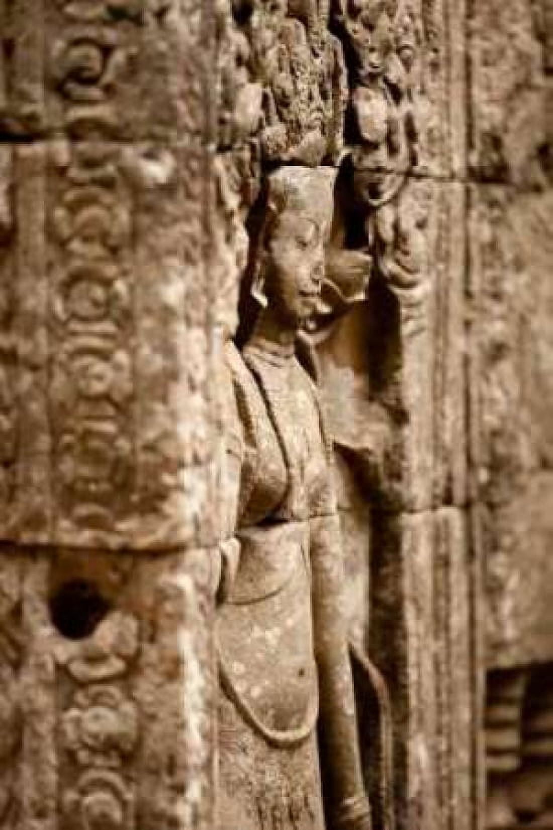 Apsara at Bayon Canvas Art - Erin Berzel (12 x 18)