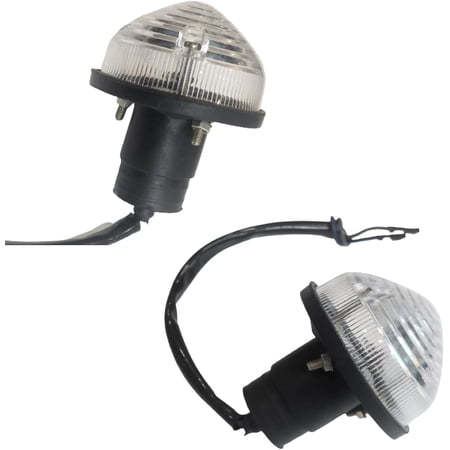 Apsmotiv Led Lighting Kit for Land Rover Defender - Compatible with Land Rover DEFENDER, 12V SIDE FLASHER LAMP KIT (Left + Right) CLEAR Lights Pointer Light for Land Rover
