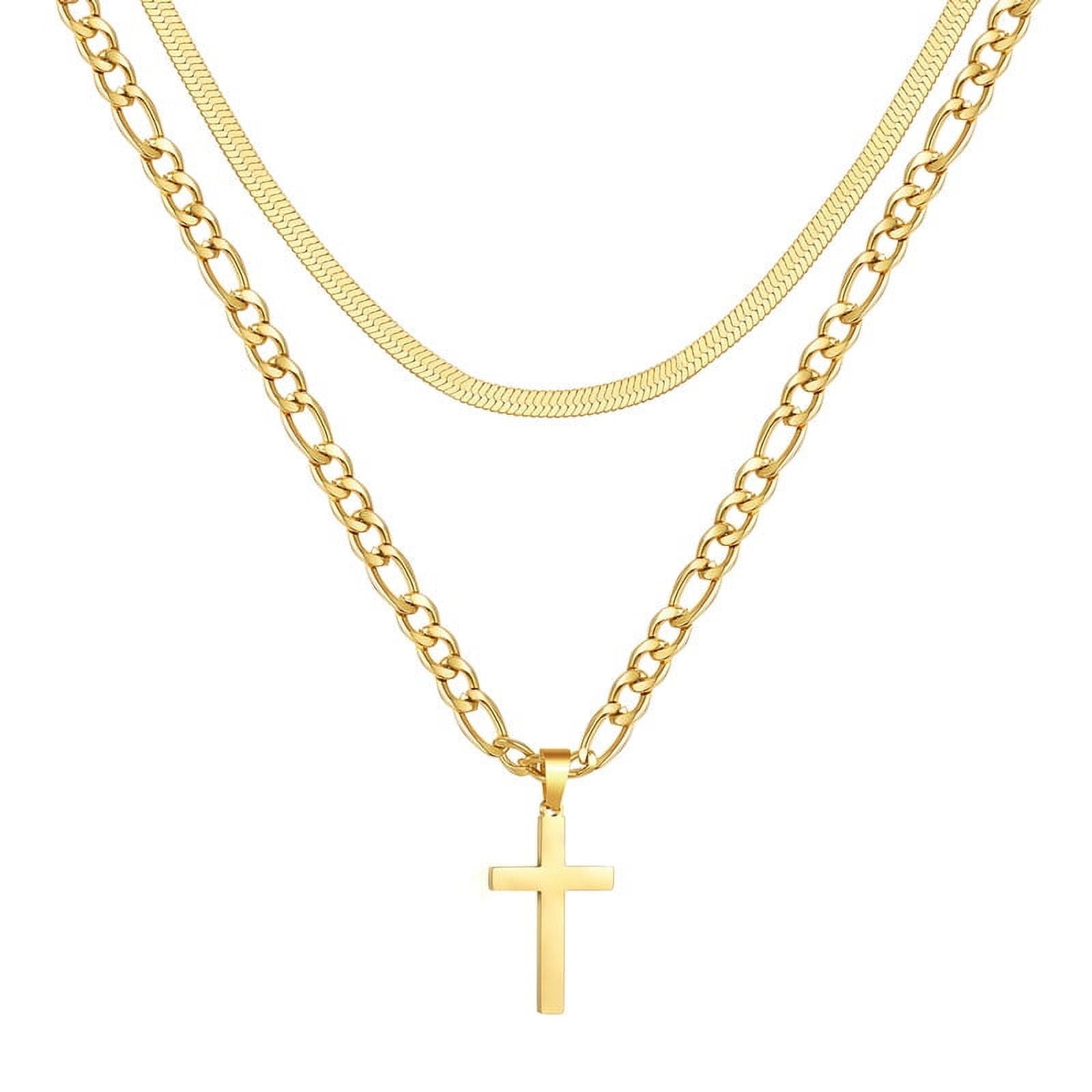 Dzinetrendz Gold Plated Brass cross Crucifix Christian Jesus Christ Pendant,  Box at Rs 15/piece in Jaipur