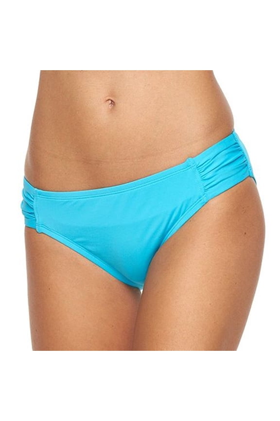 Apt 9 Women's Ruched Side Tab Swim Bikini Bottom