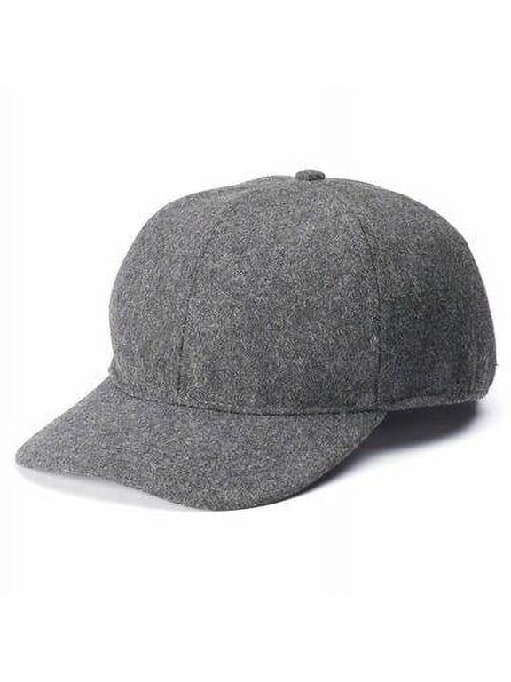 Apt 9 by Totes Men's Wool Blend Charcoal Grey Winter Hat Baseball Cap With Earflaps