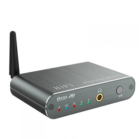 AptX HD/LL Bluetooth Audio Transmitter Receiver 3.5MM TO Type-C Multi-point Double Stream CD-Quality Hifi Music Wireless Adapter