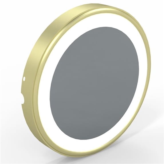 Aptations 745-945137L Optional Lens For Neomodern LED Lighted Mirror, Brushed Brass