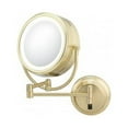 thumbnail image 1 of Aptations 945-35-135HW Neomodern LED Lighted Wall Mirror - Hardwired, Brushed Brass, 1 of 5
