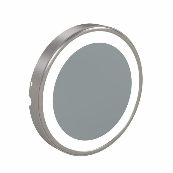 Aptations Optional Lens for Neo Modern LED Mirror - 7x Magnification Lens | Replacement Lens Only - Frameless Bathroom & Makeup Mirror (Brushed Nickel)
