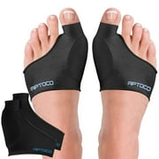Aptoco Bunion Corrector for Women Men, Toe Separator Relief Sleeve Bunion Cushion with Copper Content Bunion Pads- S/ M