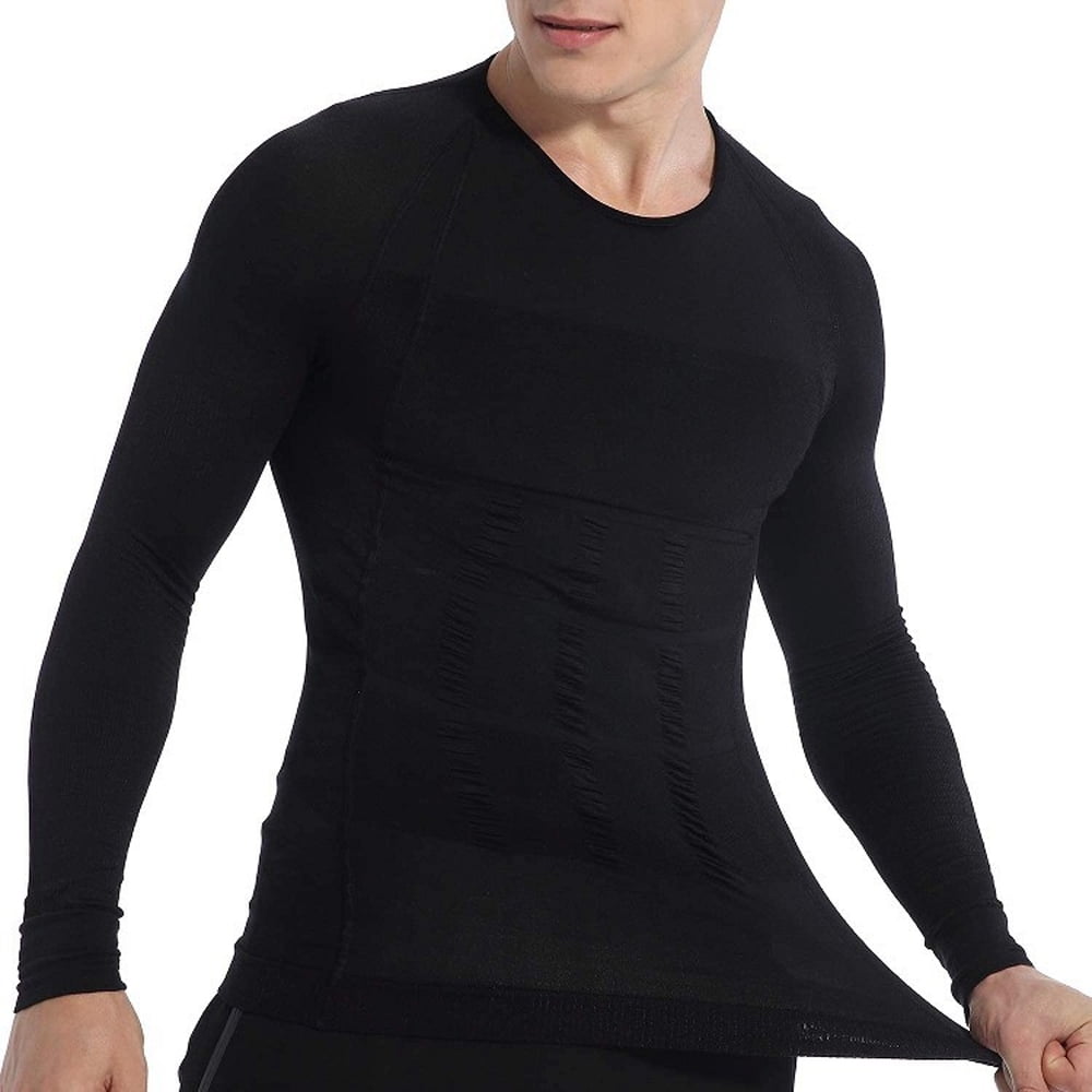  Dreneco Men's Long Sleeve Compression Shirts, Athletic Base  Layer Top, Running T-Shirt Functional Shirt Black : Clothing, Shoes &  Jewelry