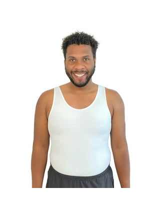 Extreme Fit Men's Core Support and Insta Trim Shapewear Gynecomastia  Compression Tank Top Undershirt, Orange, 3XL at Tractor Supply Co.