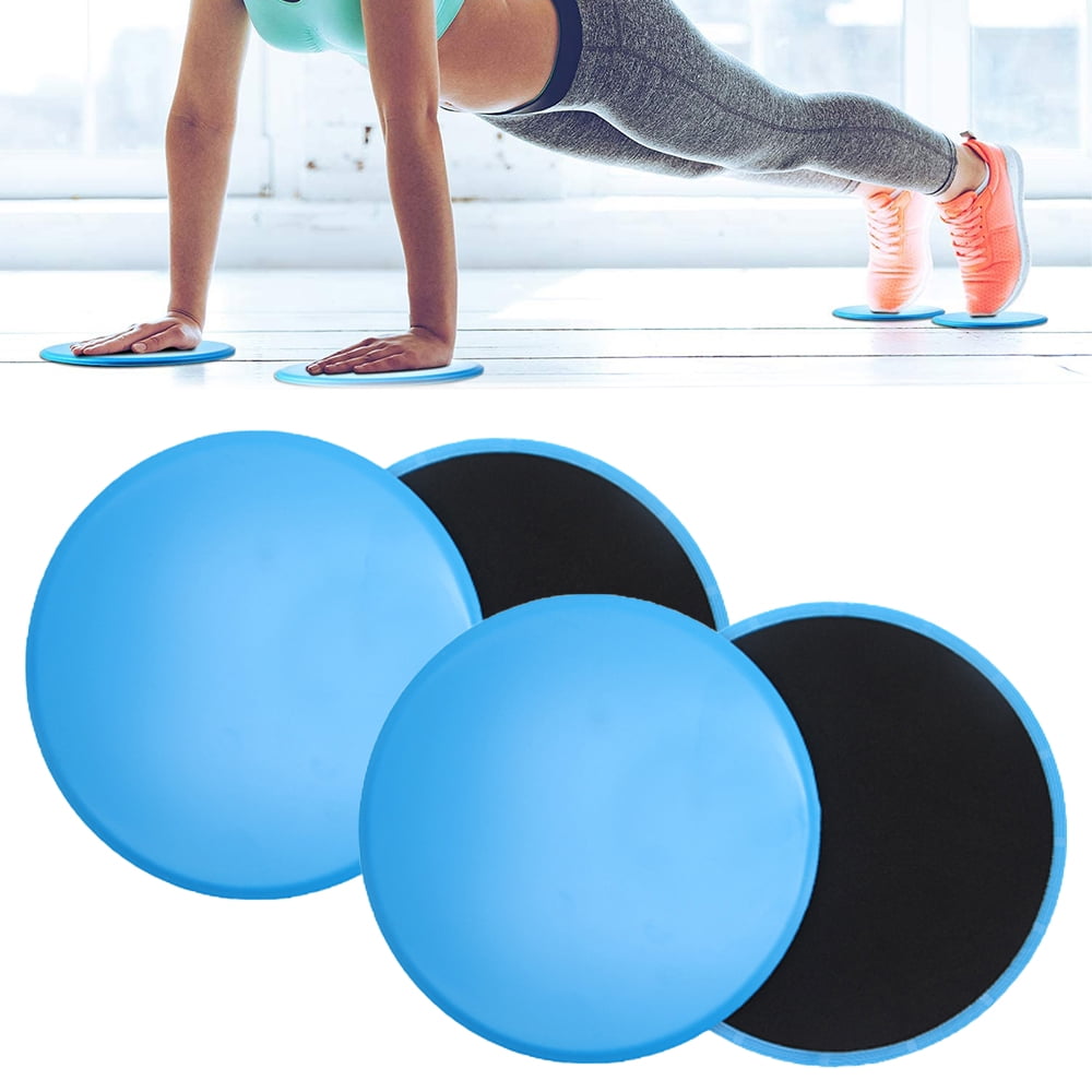 Aptoco Core Exercise Workout Sliders (Set of 4), Smooth Gliders Dual-Sided  Design, Use on Hardwood Floors, Fitness Discs Abdominal & Total Body